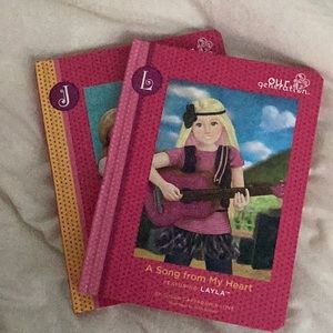 American girl doll books